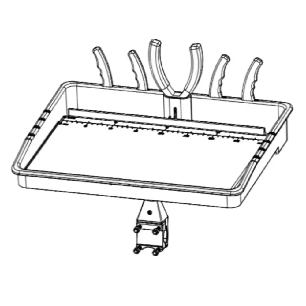 Boat Accessories Marine Fishing Fillet Table Bait Cutting Board Single Rod  Holder Mounting Bracket - AliExpress