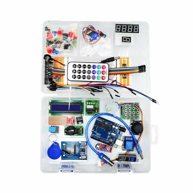 

A14-- Free Shipping ATmega16U2 With Retail Box RFID Starter Kit For Arduino UNO R3 Upgraded version Wholesale 1 set