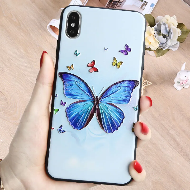 3D рельефный чехол для Xiaomi mi 8 Lite SE 6X A3 9 9SE 9T Pro Чехол с черным краем Red K20 Note 8A 8| |
