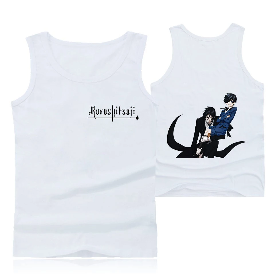 Sleeveless Tank Tops Black deacon men