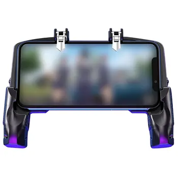 

For PUBG Rules Of Survival 4 Finger Linkage Gamepad Game Controller Handle Trigger PUBG Mobile Phone Wireless Joystick Game Pad