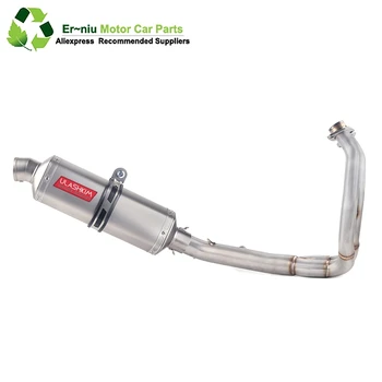 

Motorcycle Exhaust Escape Full System Slip On For Kawasaki ER-6N ER-6F ER6N ER6F Ninja650R Versys Ninja Z650 650 R 2012 To 2019