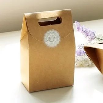 Mu guang пустой без печати настраиваемый логотип крафт-бумага коробка для конфет Рождественская подарочная коробка