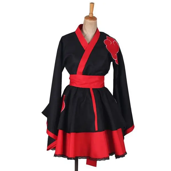 Dress 7 Индивидуальные Наруто Ураганные Хроники Наруто Узумаки женский Лолита кимоно платье парик Аниме Косплей Костюм для женщин одежда - Цвет: Dress 7