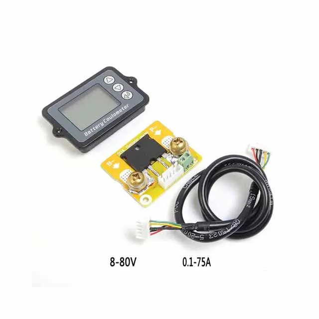 

A23-- TK15 Meter For Battery Capacity Display 80V 50A LCD Display Battery Tester For Electromobile & Electric Car