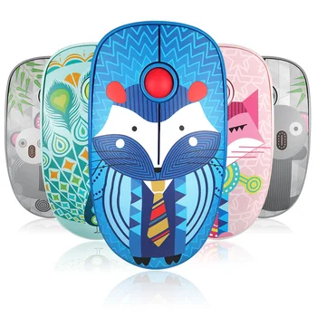 

Fuld V8 Wireless Mouse Mute Girl'S Cute Cartoon Office Game Household Wireless Opto-electronic