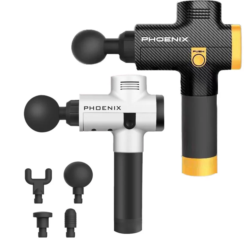 

Phoenix A2 Muscle Massage Gun Deep Tissue Massager Therapy Gun Exercising Muscle Pain Relief Body Shaping