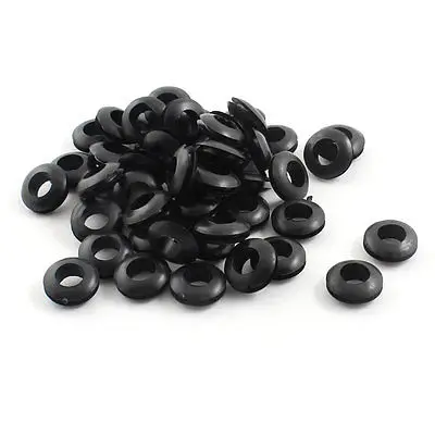 

50Pcs Tattoo Needle Gun Machine Dual Side Armature Bar Grommet Bushing 6x12x3mm