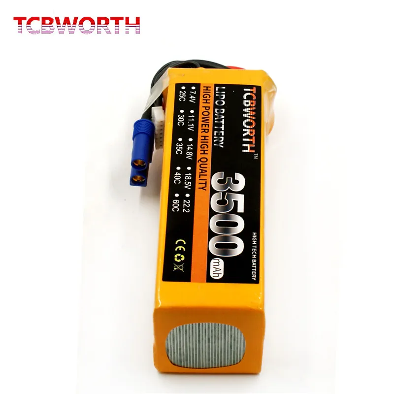 Дизайн 6S 22,2 V 3500mAh 30C Max 60C RC Дрон Lipo батарея для РУ самолет квадротор вертолет автомобиль Лодка 6S аккумулятор батарея