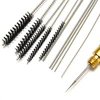 11pcs Airbrush Cleaning Needle & Brush Accessories Kit for Spray Gun Cleaner 2 4