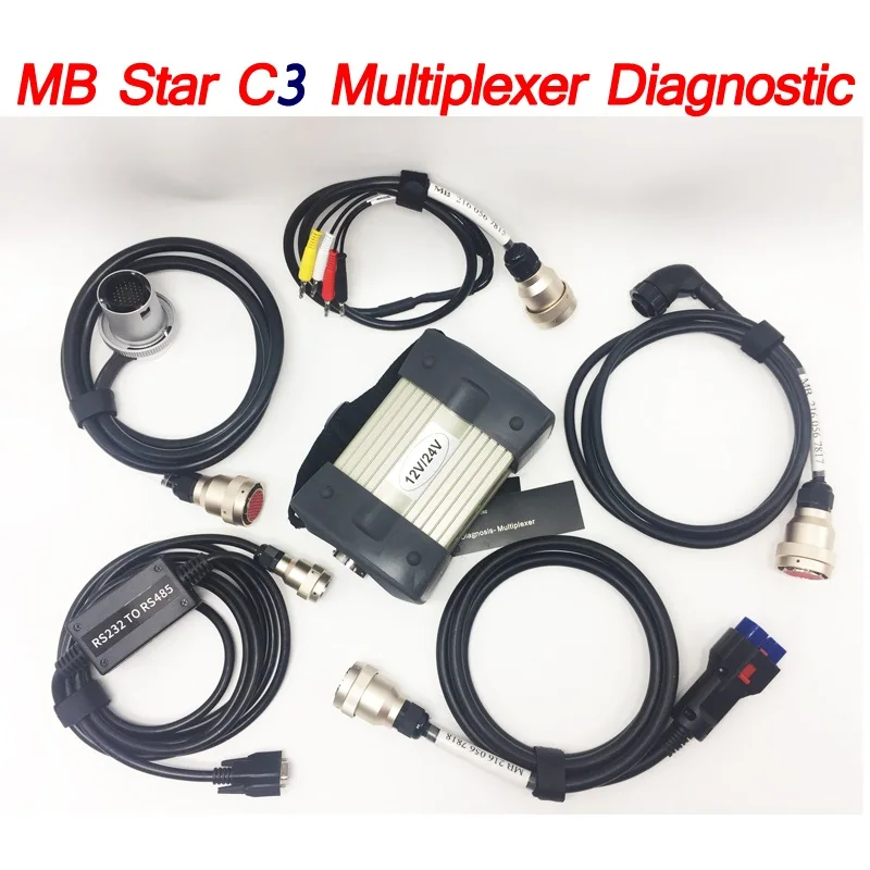 Диагностический сканер MB STAR C3 устройство для диагностики автомобилей и