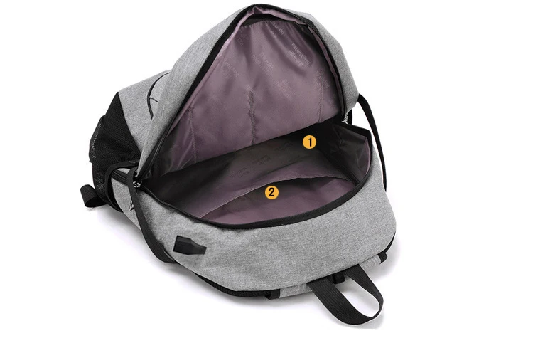USB зарядное устройство для ноутбука Мужская сумка для путешествий спортивный рюкзак школьный рюкзак для школьников рюкзак для подростков мальчиков повседневная мужская сумка