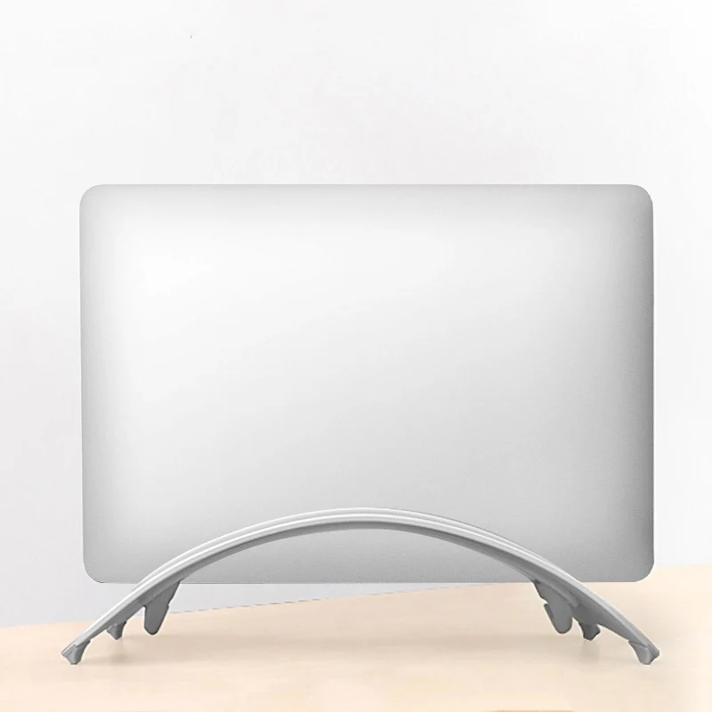 Серебристая подставка для ноутбука из алюминиевого сплава для Macbook Air 11 13 Pro retina 12 13 15 вертикальная подставка для настольного ноутбука охлаждающая подставка