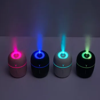 

Colorful Mini Humidifier USB Ultrasonic Air Humidifier Desktop Essential Oil Diffuser Car Purifier Aroma Anion Mist Maker