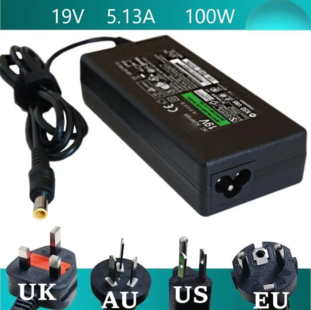 Adaptador de CA de TV para Sony ACDP-100D01, KDL-43W800C, KDL-42W706B, KDL42W706B, KDL43W829B, 19V, 5.13A, KDL-43W809C, 100W
