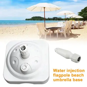 

Sun Shelter Suport Water Filled Home Hotel Beach Outdoor Garden Heavy Duty PE Patio Umbrella Base Weatherproof Stand Parasol