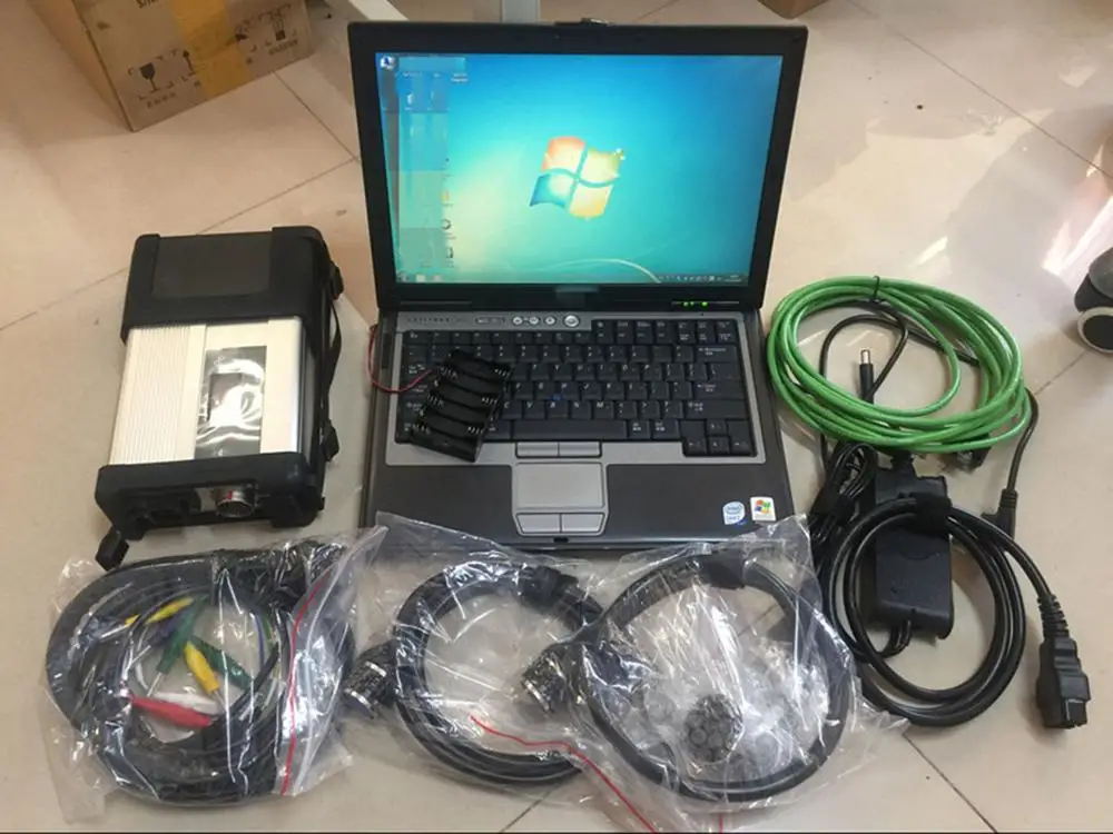  MB Star C5 SD conecta C5 con Software V12.2019 en 320GB HDD portátil usado D630 Auto Star diagnósti
