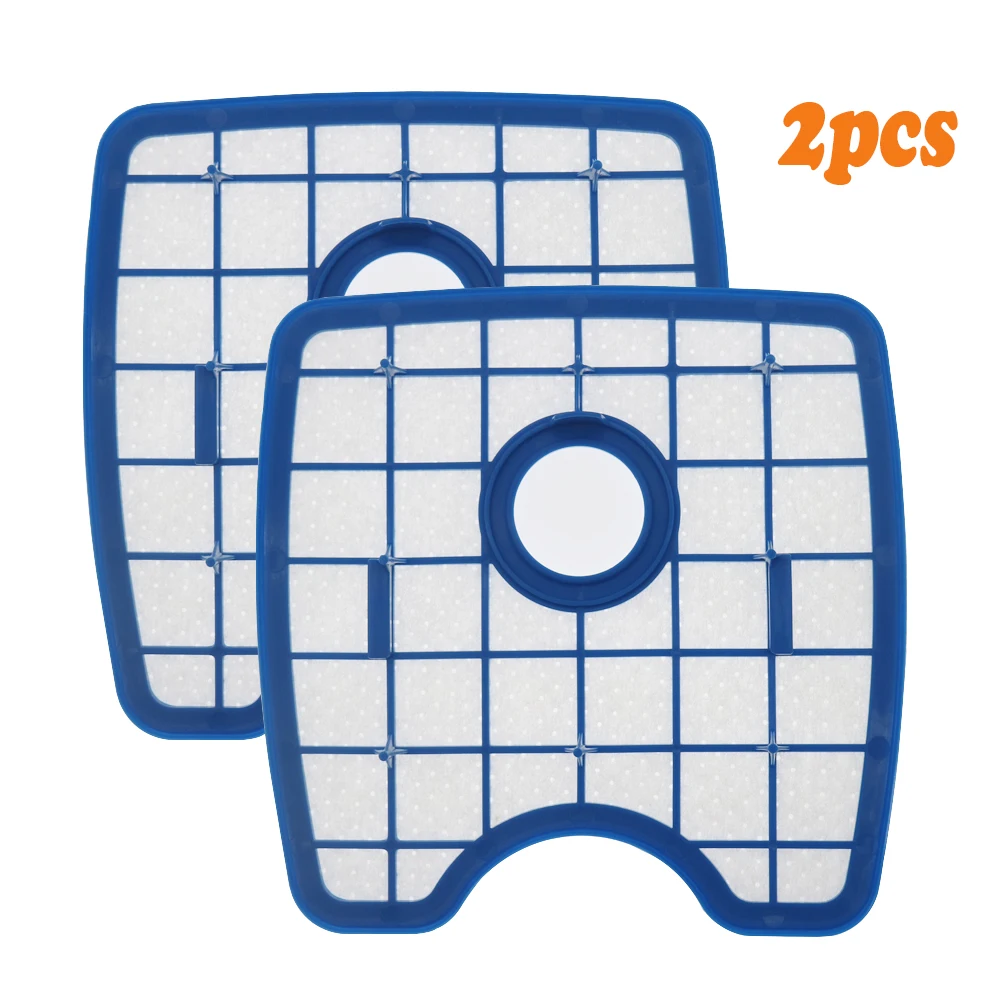 2pcs Vacuum Cleaner HEPA Filter Replacement Filter Screen for Philips Robot FC8820 FC8810 FC8066 Sweeping Robot Accessories 4pcs rags 2pcs side brushes for roborock t7s plus s7 mopping pads strong decontamination sweeping robot accessories