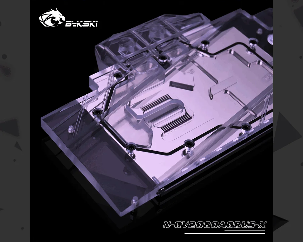 Bykski N-GV2080AORUS-X, полное покрытие видеокарты блок водяного охлаждения для Gigabyte AORUS RTX2080 Xtreme 8G/RTX2070 Xtreme