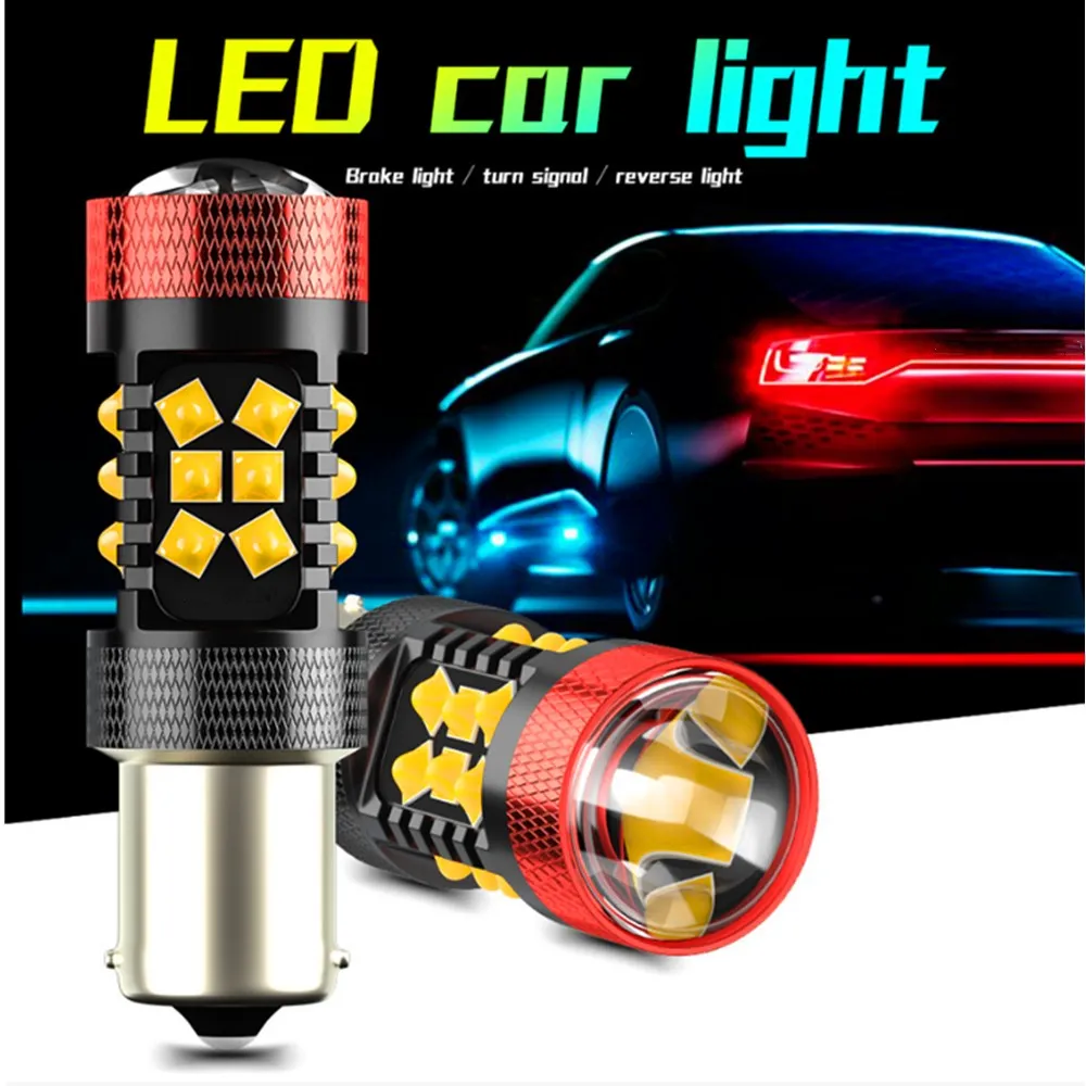 Автомобильный светодиодный поворотный сигнал 7440 3157 1156 30smd постоянный ток 12 30 в 6500K