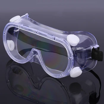 

Welding Eyewear Eye Protection Chemistry Safety Goggles Dustproof Windproof Outdoor Clean Lens Lab Work Over Glasses Anti Splash