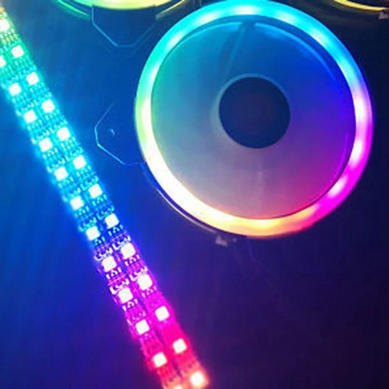 COOLMOon вентилятор охлаждения для ПК 1 шт. RGB и шт.|Кулеры/вентиляторы/системы