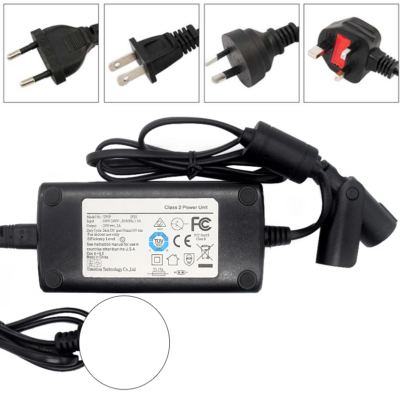 

TiMotion OEM Power Supply AC Adapter Charger Model TP5P For TP2P