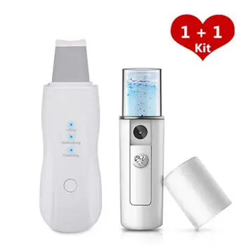 

Vibrate Ultrasonic Deep Face Cleaning Machine Skin Scrubber Blackhead Acne Remover Reduce Wrinkles Facial Whitening Lifting Tool