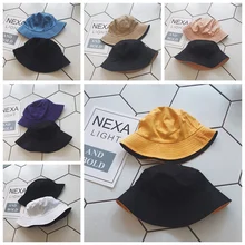 Панамы женские летние солнцезащитные затеняющие элегантные двухсторонние рыбацкие шляпы женские с широкими полями корейский стиль