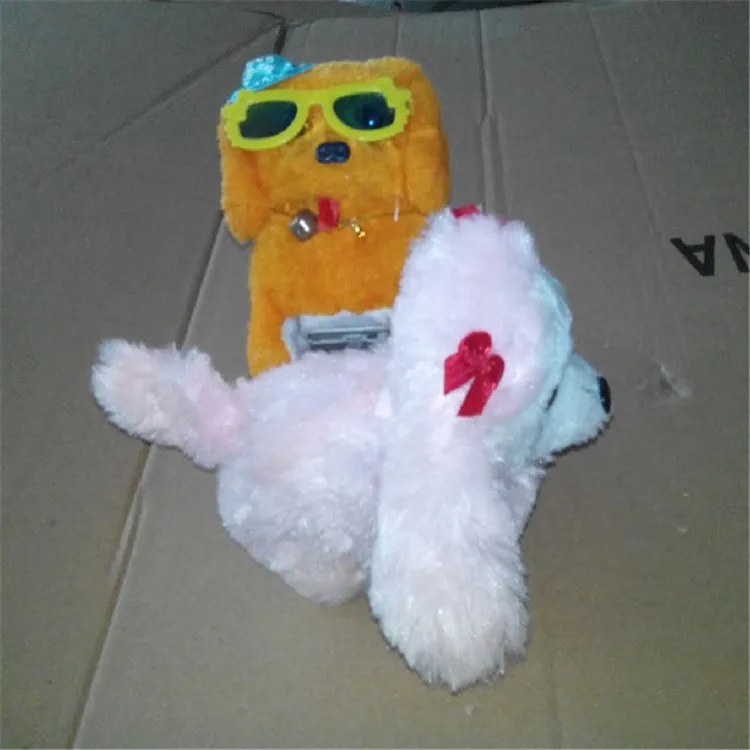 Curly Hat Wear Glasses dao tui gou Plush dao tui gou Electric dao tui gou Furry dao tui gou