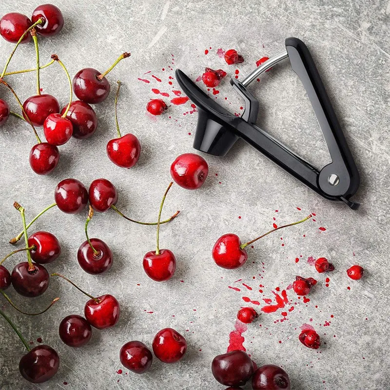 

2 Pieces Cherry Pitter Remover Cherry Pitter Stoner Portable Cherry Core Remover Olive Pitter