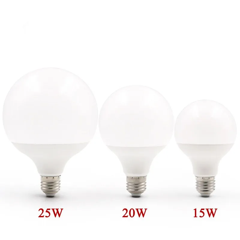 220 В Светодиодная лампа E27 лампада Led светильник 15 Вт 20 25 SMD 2835SMD bombillas led G95