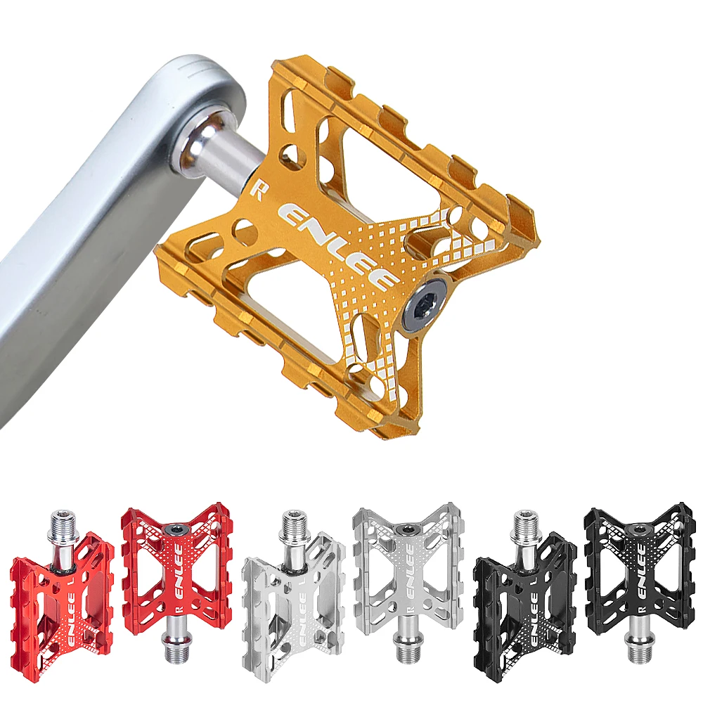 FoldingBikePedalsAluminiumAlloyFlatBicyclePlatformPedals