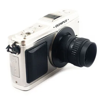 

25mm f1.4 1/2" CCTV Lens C mount for M43 Micro 4/3 Olympus Panasonic Camera
