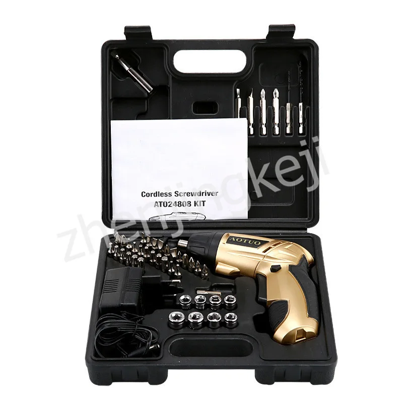 

300 mAh large Capacity Electric Screwdriver lithium Battery Charging Drilling Machine Multi-function Cordless Drill