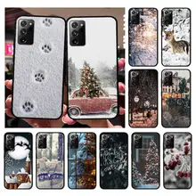 

Winter New York Central Phone Case for Samsung Note 20 Ultra 10 pro lite plus 9 8 5 4 3 M 30s 11 51 31 31s 20 A7