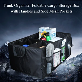 

Car Trunk Organizer Multifunction & Durable Foldable Eco-Friendly Cargo Storage Box Tools Organizer Hot