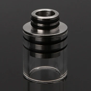 

1 Pc Vape 510 Stainless Steel Glass Drip Tip Electronic Cigarette Mouthpiece