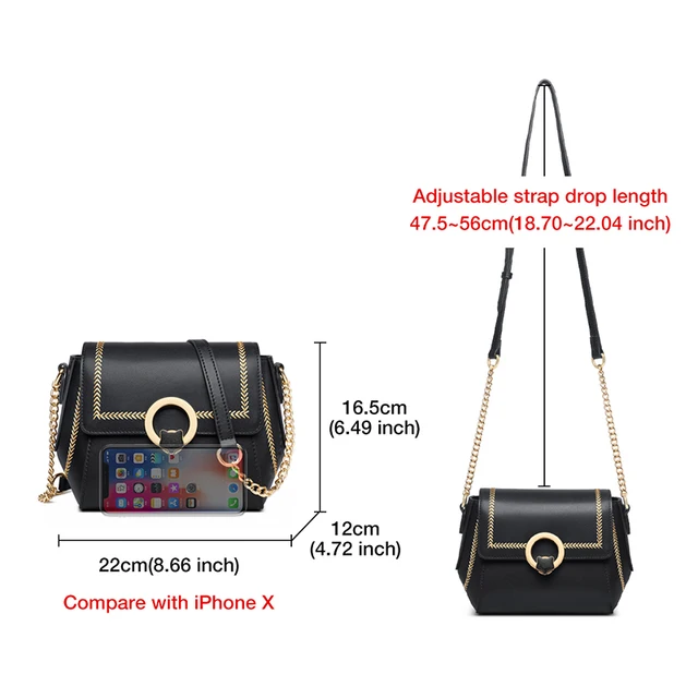 FOXER Cow Leather Girl s Crossbody Bags Casual Dating Lady Small Shoulder Bag Brand Designer