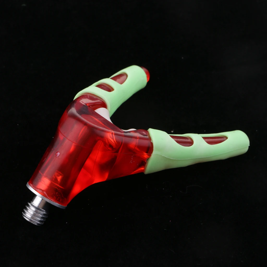 Built-in Light Carp Fishing Rod Rest Holder Luminous Plastic Butt Rod Stand Bracket Support