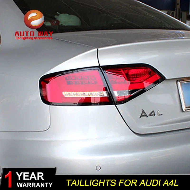 Задний фонарь для стайлинга автомобиля чехол Audi A4L A4 B8 задние светодиодные фонари