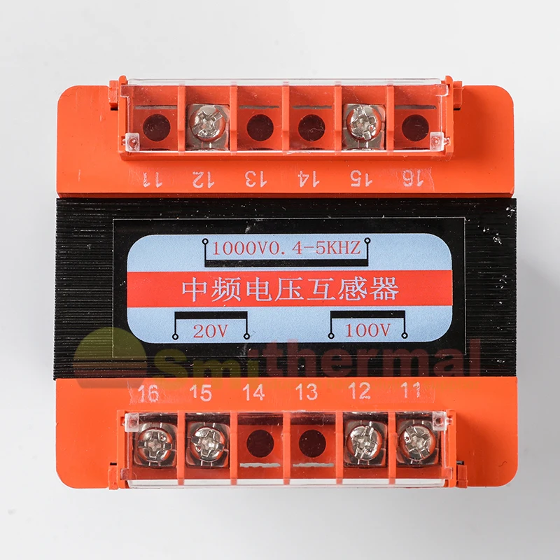 1000V/100V/20V 0.4-5KHZ Transformer Intermediate Frequency Induction Furnace Components