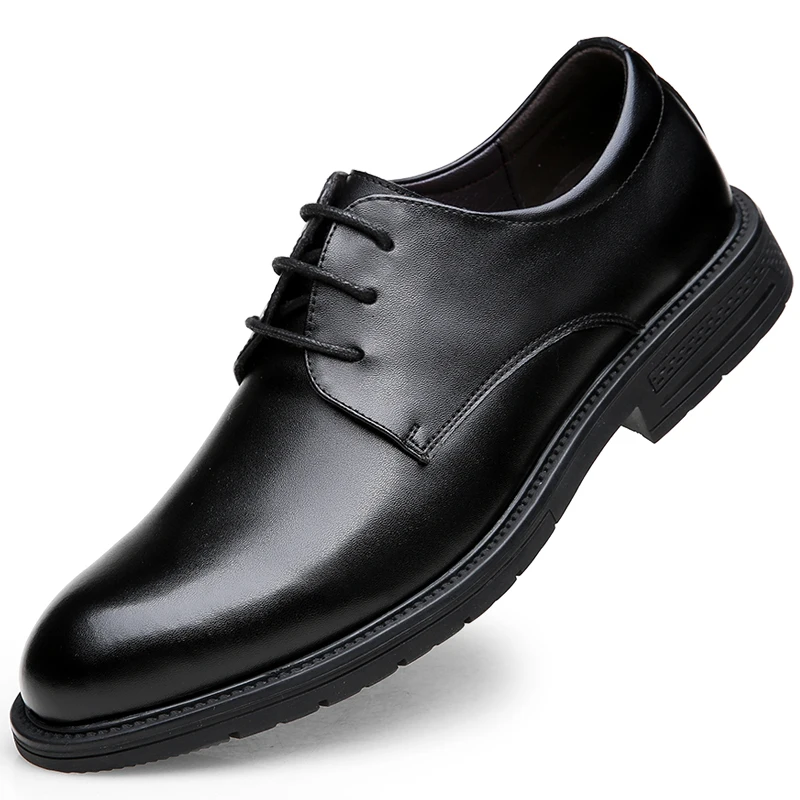 BONJEAN men wedding shoes microfiber leather formal business pointed toe for man dress shoes men's oxford flats size 37-48
