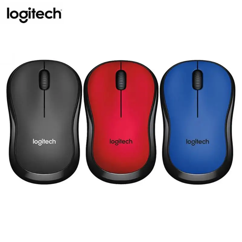 Беспроводная мышь logitech M220, бесшумная мышь с 2,4 ГГц, Высококачественная оптическая эргономичная компьютерная игровая мышь для Mac OS/Window 10/8/7