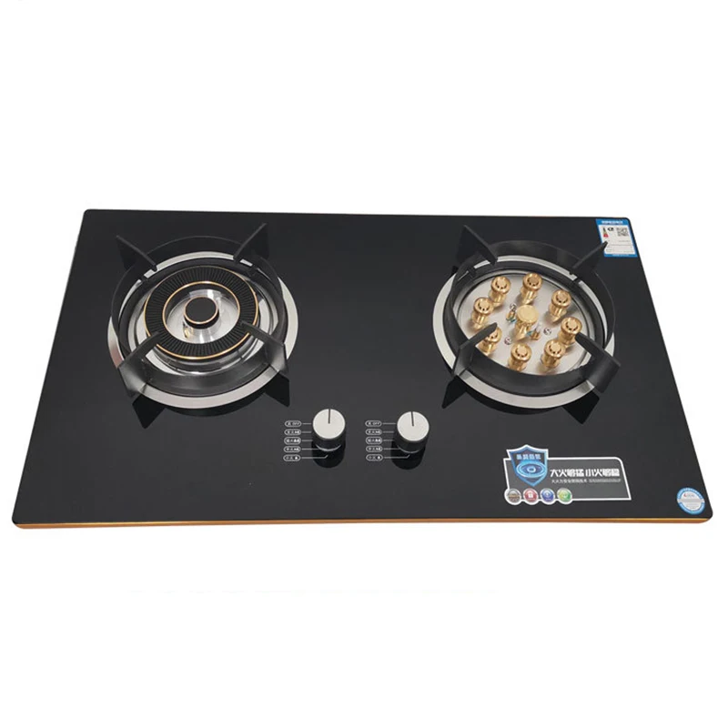 PROD 1005002565930585 Household Stainless Steel Energy-Saving Gas Stove
Mandarin Duck Fierce Fire Double Stove Natural Gas Stove Liquefied Gas
Stove