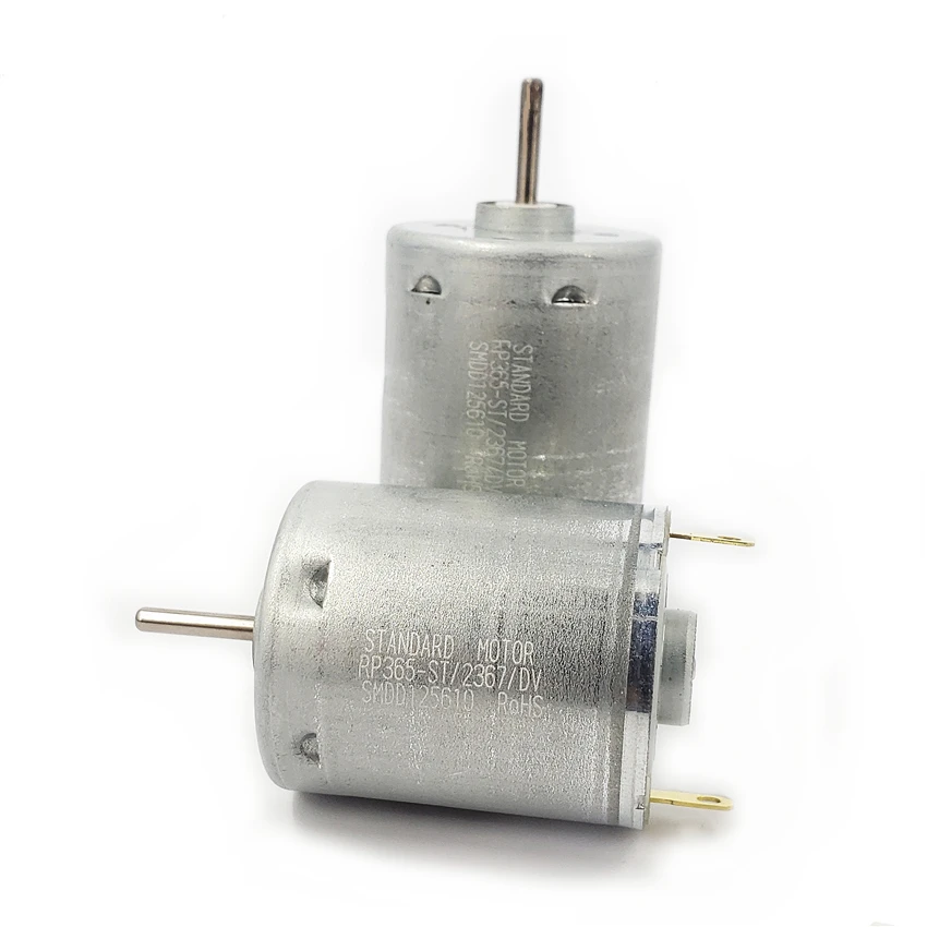 

Precious 365-2367 DC Motor High Speed Strong Torque DC12V 13500RPM Metal Brush Motors For DIY Boat Car Ship Model Power Motor