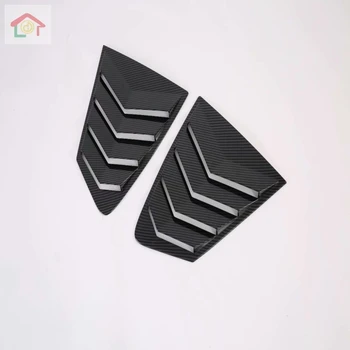 

For Mazda 3 M3 Mazda3 2019 2020 Rear side Window Venetian blinds, triangular window Exterior decoration Cover