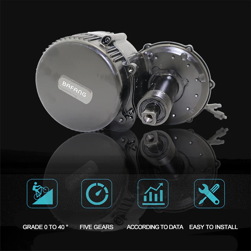 Bafang BBS01 BBS02 BBS03/BBSHD середине приводной двигатель 36V 250 W/350 W/500 W 48V 500 W/750 W/1000 Вт Электрический велосипед Conversion Kit Байк, способный преодолевать Броды комплект