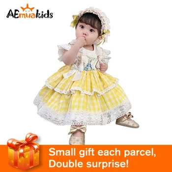 

AEMUAKIDS Belle Toddler Princess Dress For Baby Girl Snow White Clothes Kid Gown Infant Elsa Summer Birthday Party Costumes