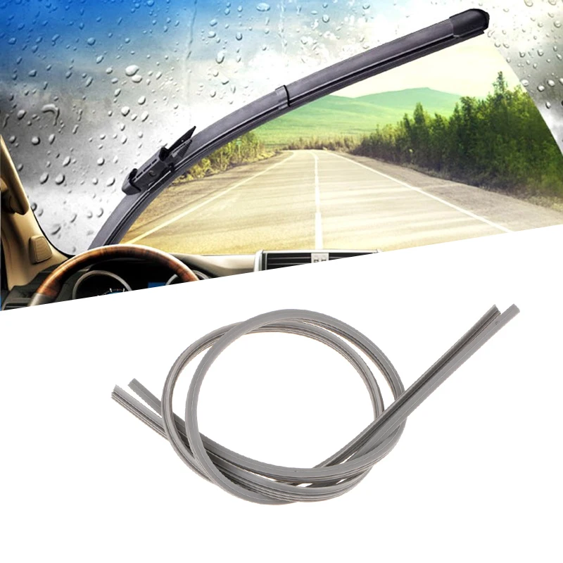 26 Inch Car Window Wiper Blade Strip Universal 6mm Auto Window Boneless